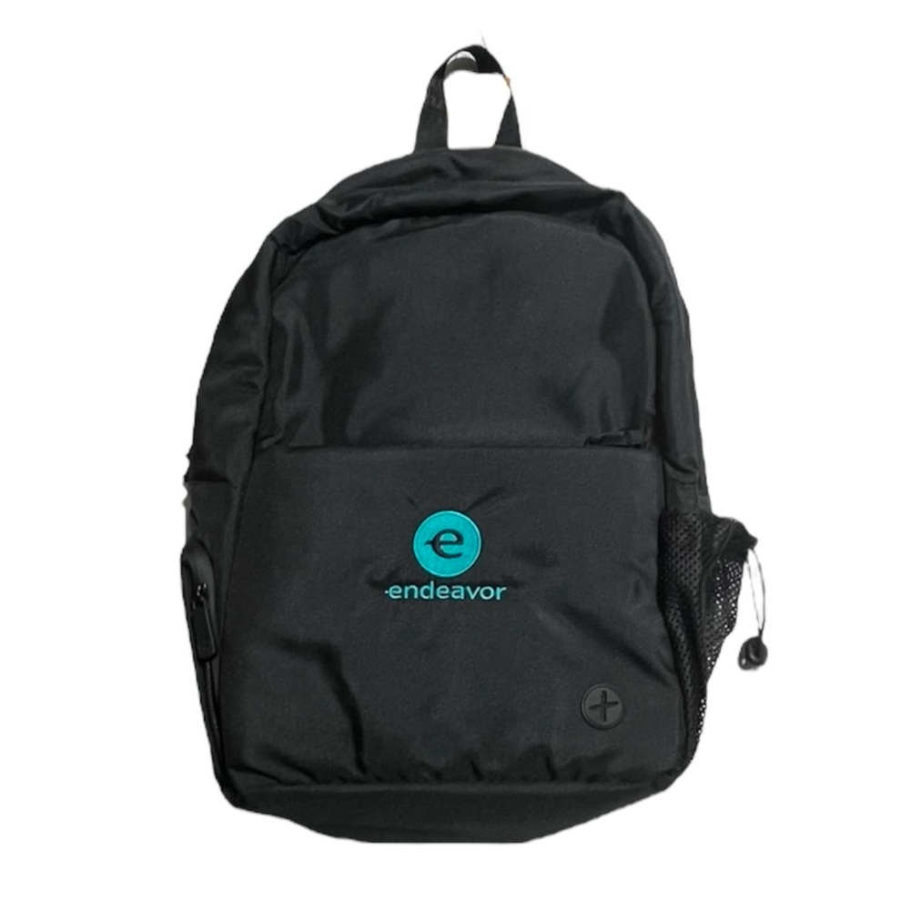 NEW! Gym + Coffee Black Eco Essentials Backpack